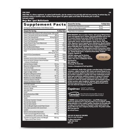 GNC AMP MEN RIPPED NON-STIM VITAPAK