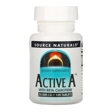 Source Naturals Active A, 25000 IU, Tablets, 120 - Source Naturals