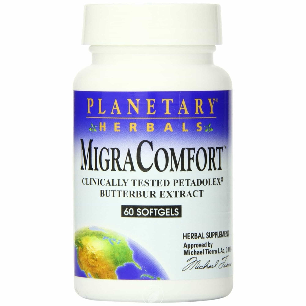 Planetary Herbals Migra Comfort, 60 Softgels - Planetary Herbals