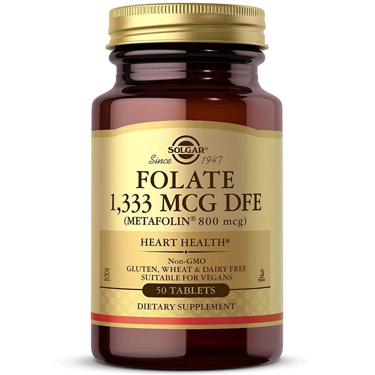 Solgar Folate, 666 mcg DFE, 50 Tablets – Welzo GCC