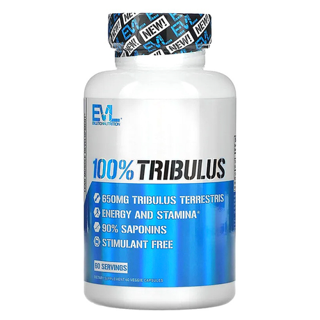 Evlution Nutrition Tribulus, 650 mg, 60 Veggie Capsules - Evlution Nutrition