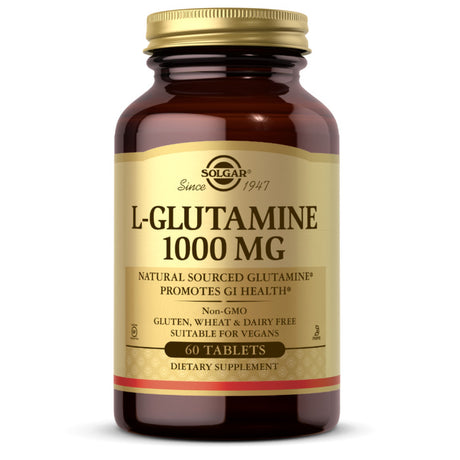 Solgar L-Glutamine, 1000 mg, 60 Tablets - Solgar