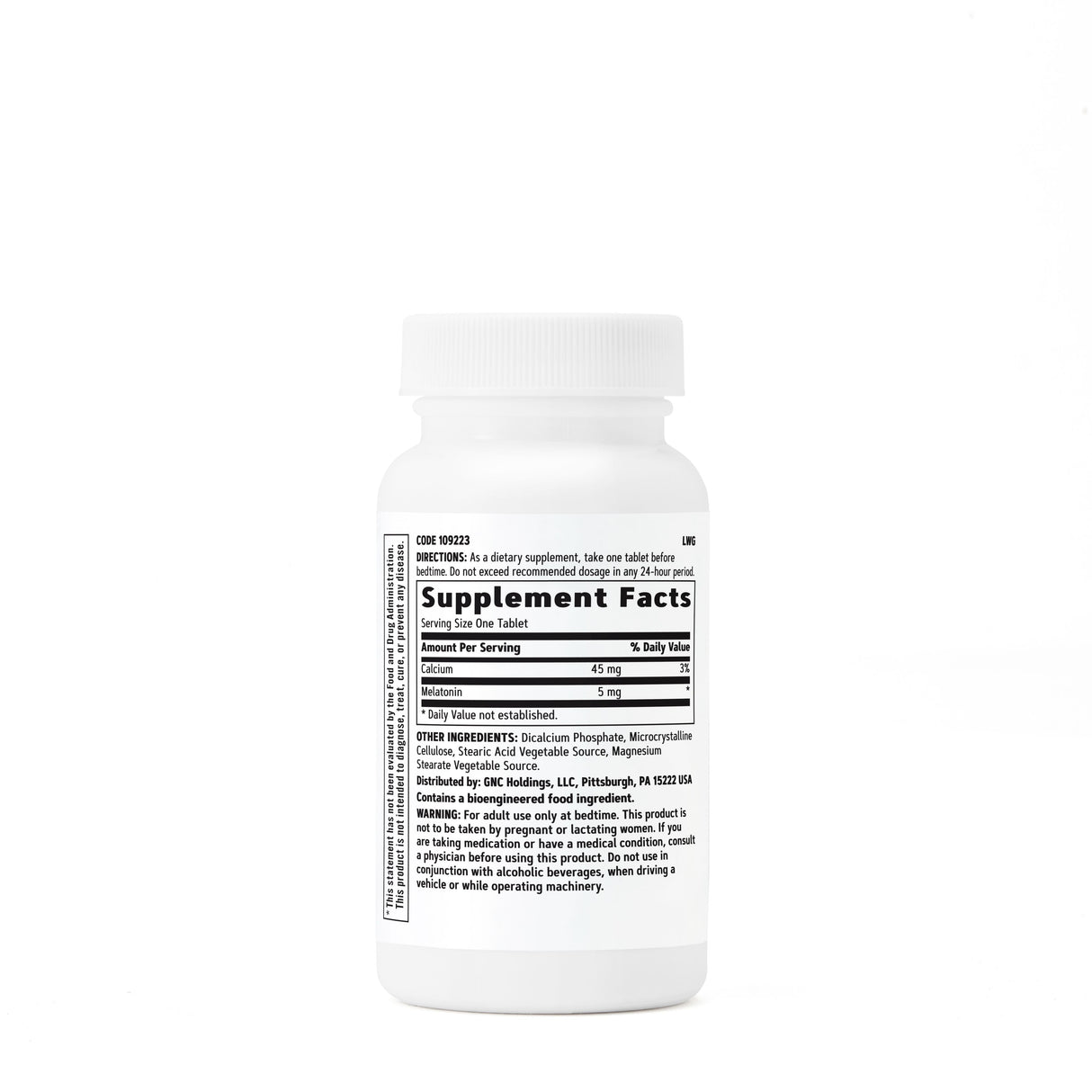 GNC Melatonin 5MG - welzo