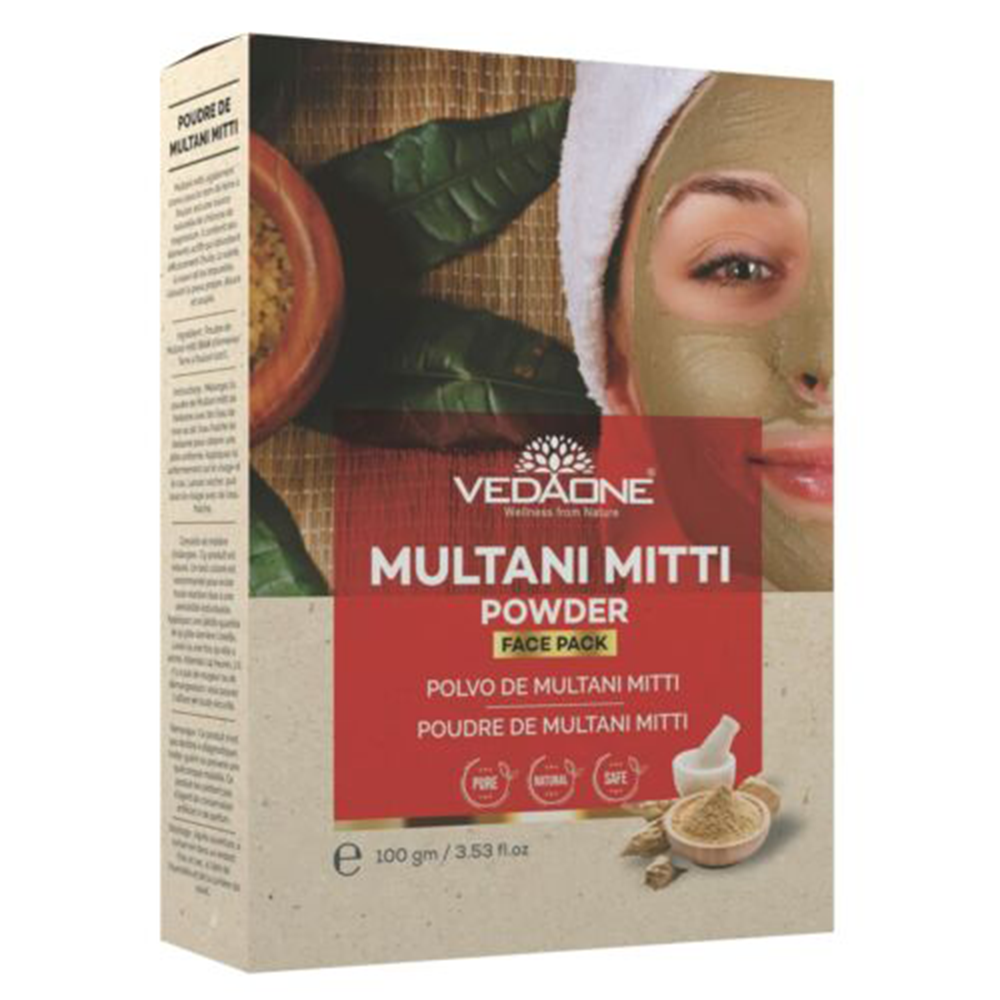 Multani Mitti Powder Face Pack, Vedaone, 100 Gm - Vedaone