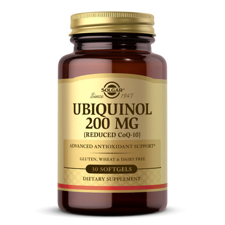 Solgar Ubiquinol Reduced CoQ10, 200 mg, 30 Softgels - Solgar