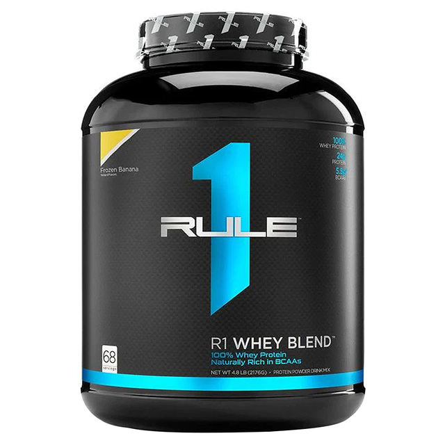 R1 Whey Blend, Frozen Banana, 4.8 Lb - Rule 1 - Rule 1