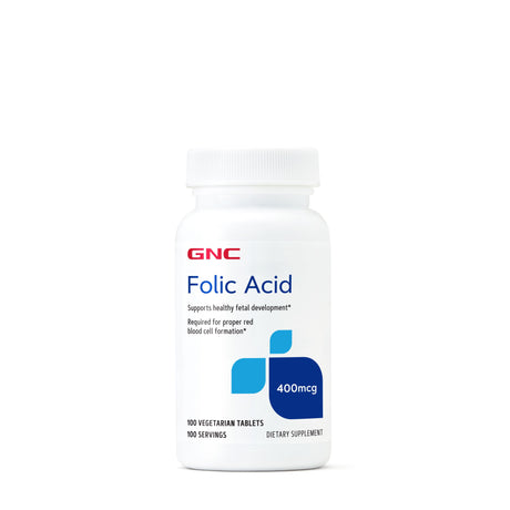 GNC Folic Acid 400mcg - welzo