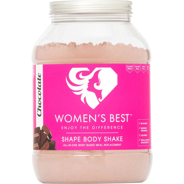 Women's Best Shape Body Shake, Chocolate, 2.2 LB - Women's Best