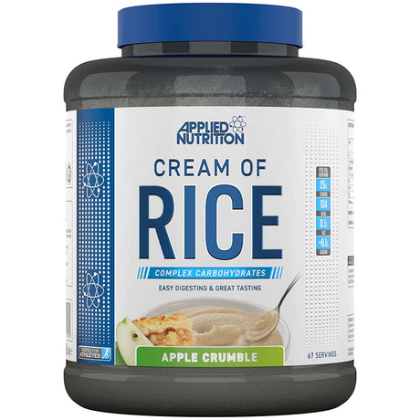 Cream of Rice, Apple Crumble, Applied Nutrition, 2 KG - Applied Nutrition