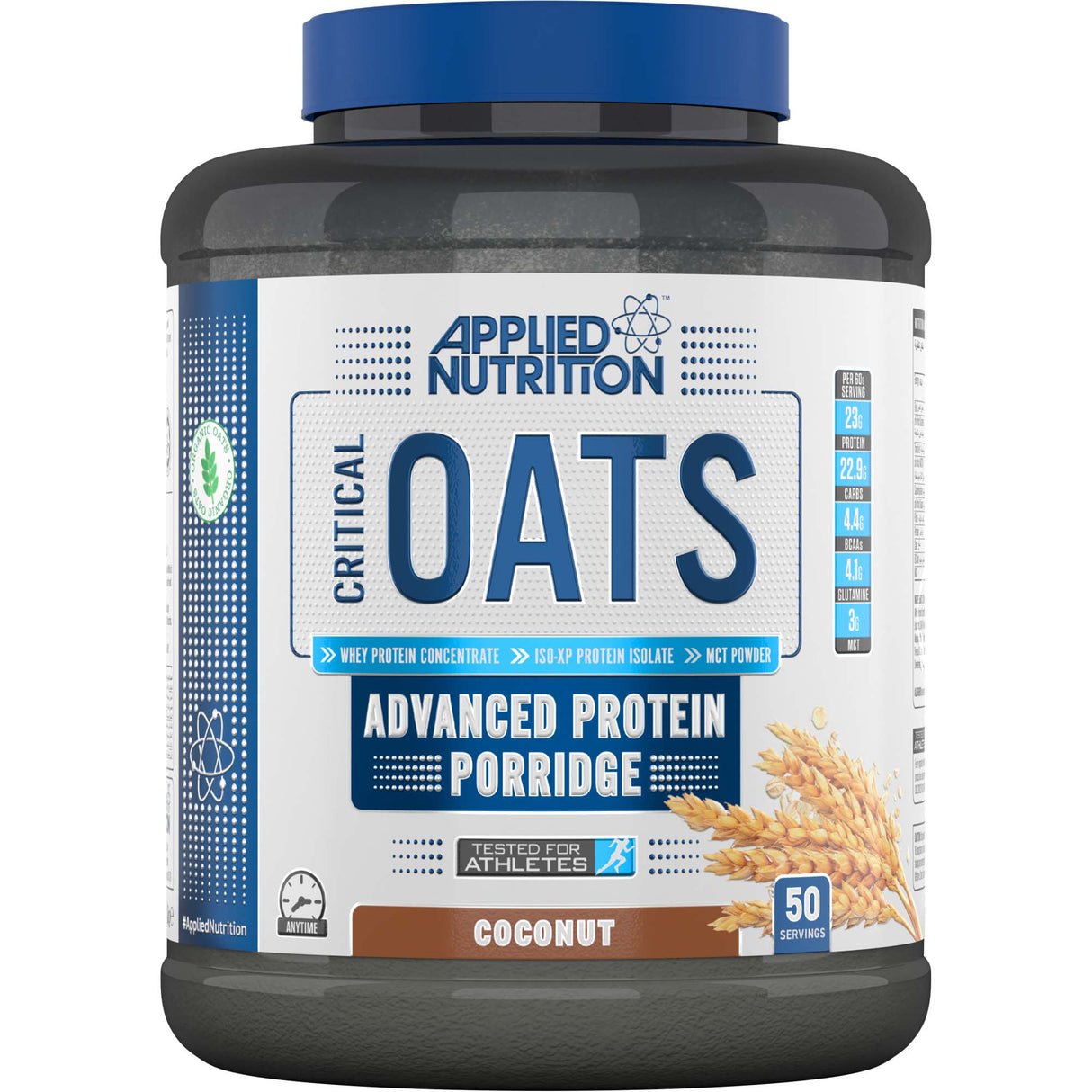 Applied Nutrition Critical Oats Protein Porridge, Coconut, 3 Kg - Applied Nutrition