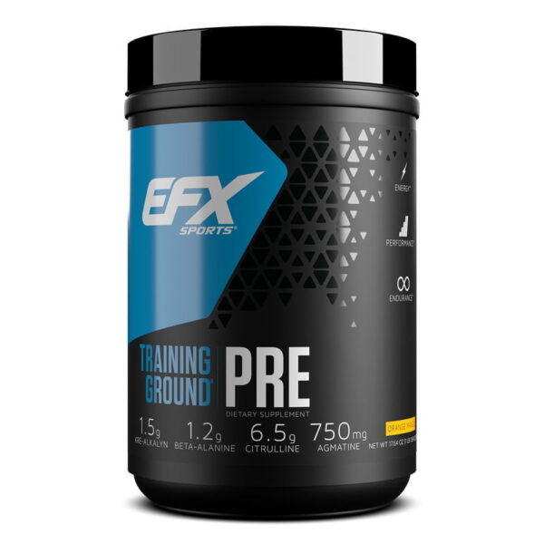 Pre Training Ground Efx, Orange Mango, 500 Gm - EFX Sports