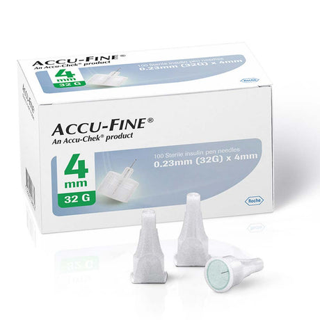 Accu-Chek Accu-Fine, 100 Needles, 4 MM - Accu-Chek