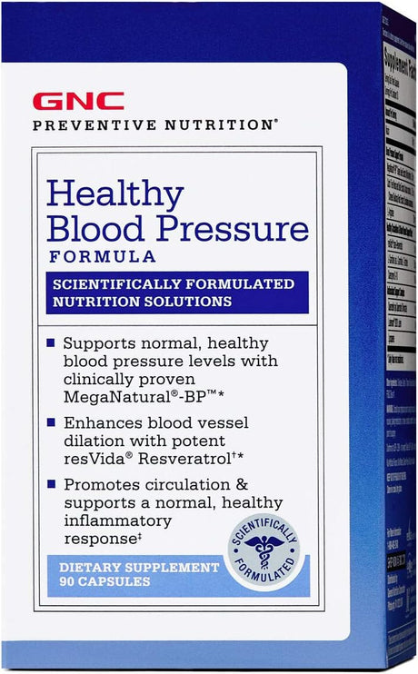 GNC PREVENTIVE NUTRITION Healthy Blood Pressure - welzo