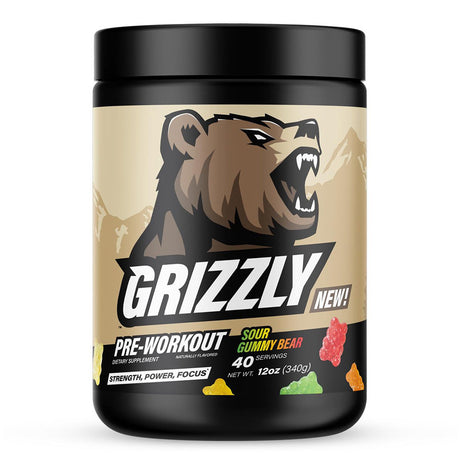 GRIZZLY PRE SOUR GUMMY USA