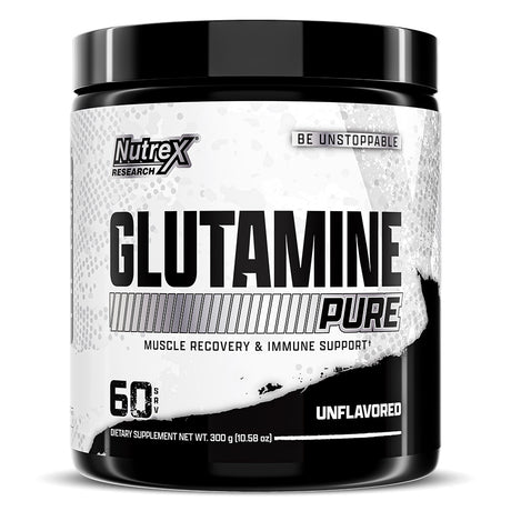 Nutrex Research Pure Glutamine, Unflavored, 60 - Nutrex Research