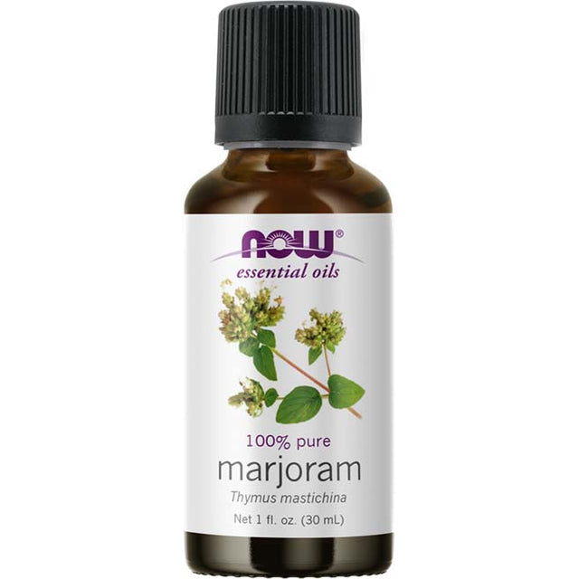 100% Pure Marjoram Oil, Now 30 Ml - Now