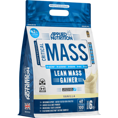 Critical Mass Lean Mass Gainz, Vanilla, Applied Nutrition, 6 Kg - Applied Nutrition