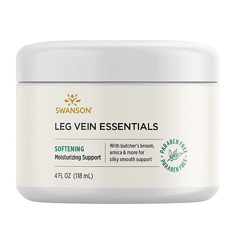 Swanson Essentials Leg Vein Cream, 118 ML - Swanson