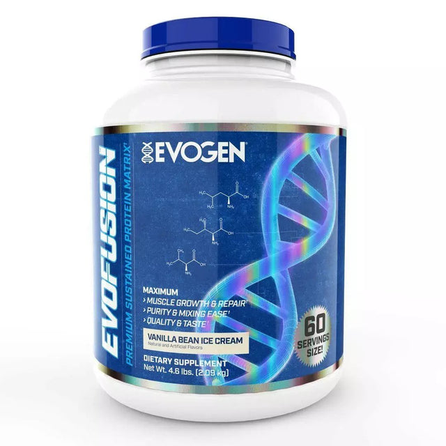 Evogen Nutrition Evofusion, 4.6 LB, Vanilla Bean - Evogen Nutrition