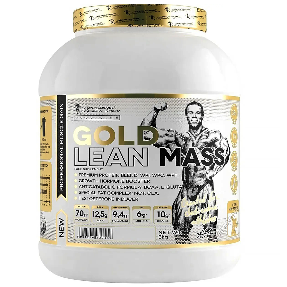 Kevin Levrone Gold Lean Mass, Chocolate, 3 Kg - Kevin Levrone