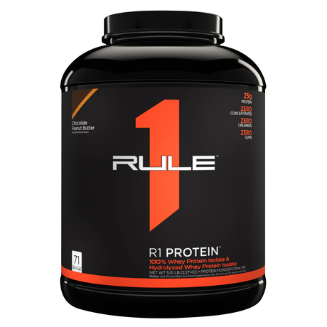 R1 Protein, Chocolate Peanut Butter, 5 LB - Rule 1