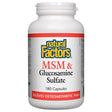 Natural Factors MSM & Glucosamine Sulfate, 180 Capsules - Natural Factors