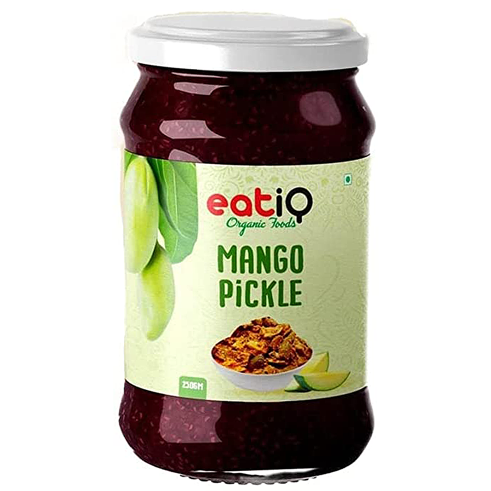 Eatiq Organic Foods Mango Pickle, 200 Gm - Eatiq Organic Food