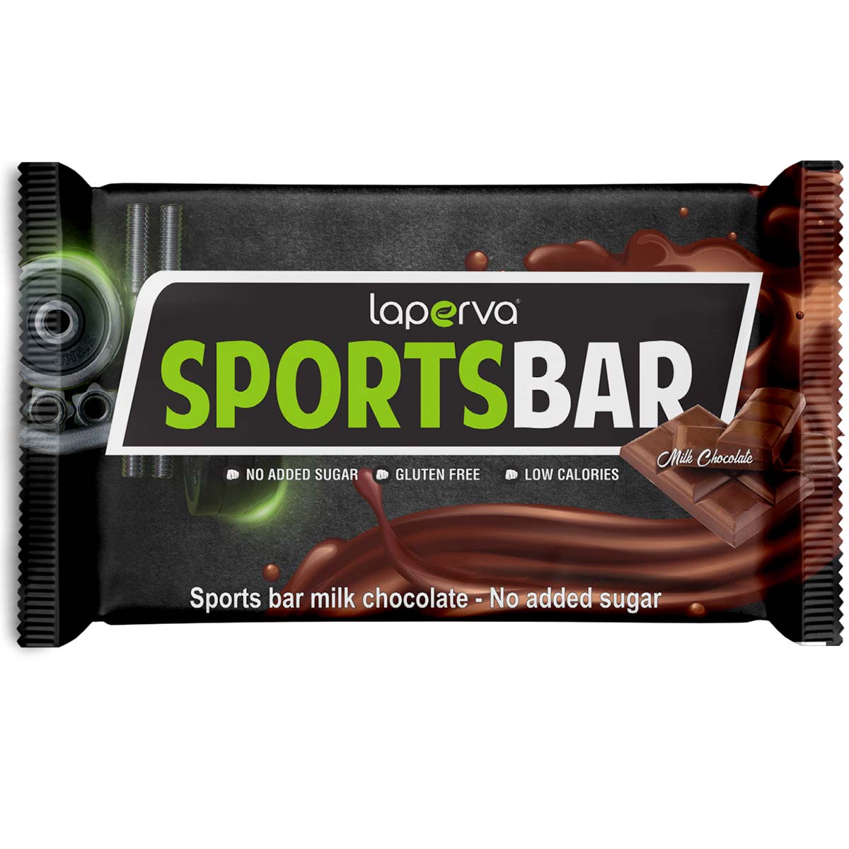 Laperva Sports Bar, Milk Chocolate, 85 Gm, 1 Bar - Laperva