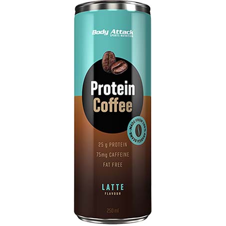 Body Attack Protein Coffee Latte, 1 Piece - Body Attack