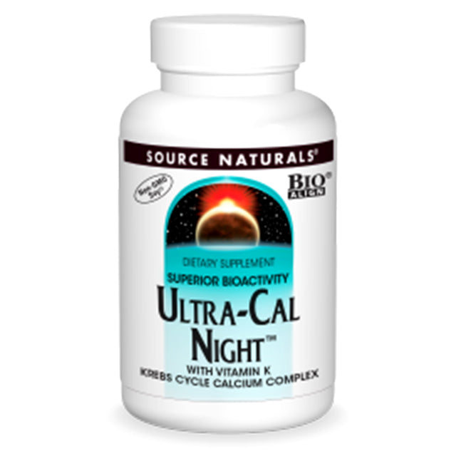 Ultra-Cal Night, 60 Tablets (Source Naturals) - Source Naturals