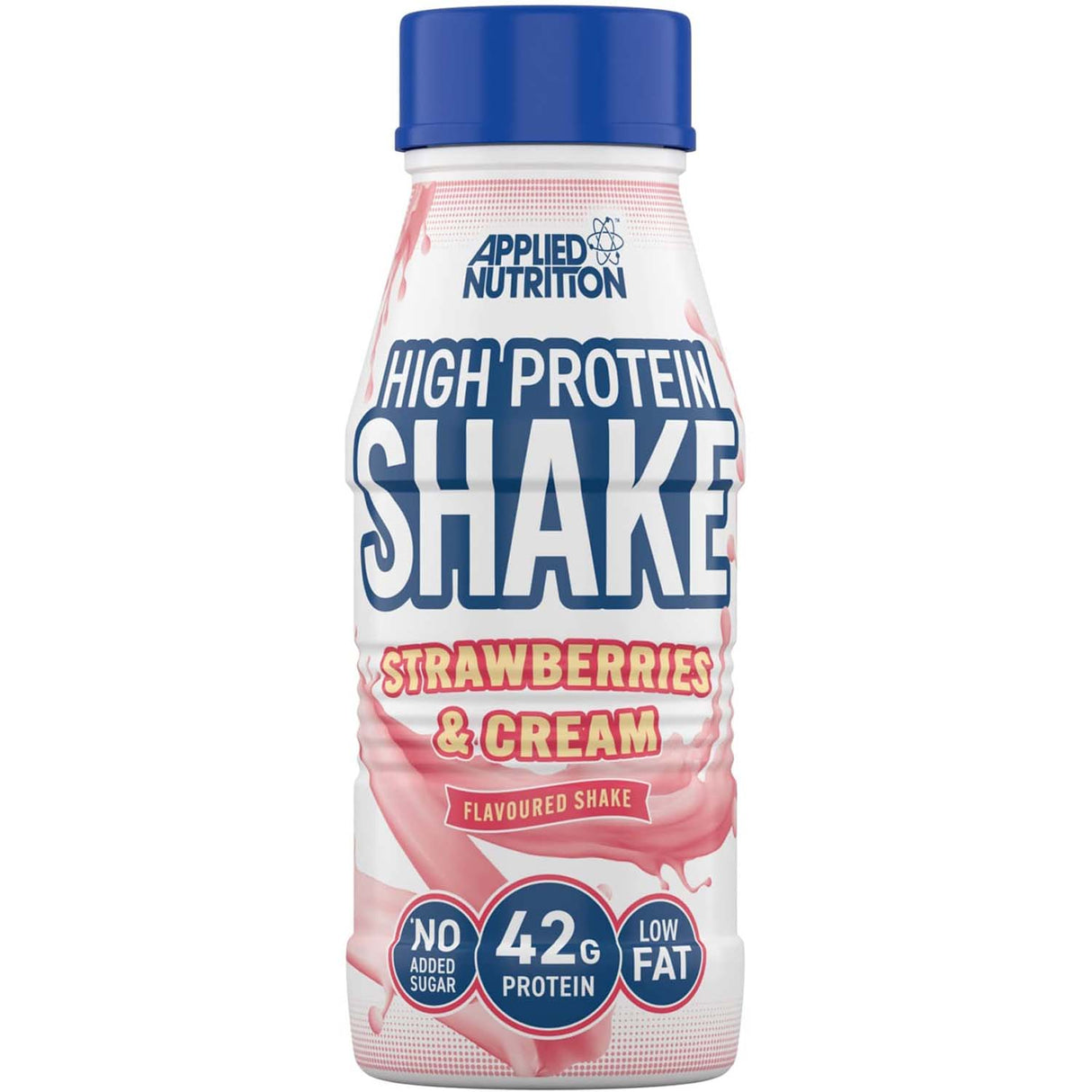 High Protein Shake, Strawberries & Cream, Applied Nutrition, 500 ML - Applied Nutrition