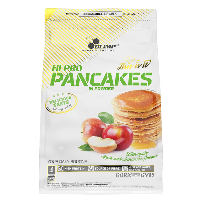 Olimp Sport Nutrition Hi Pro Pancakes, Apple Cinnamon, 2 LB - Olimp Sport Nutrition