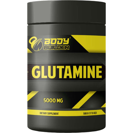 Body Builder Glutamine, Unflavored, 100 - Body Builder