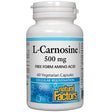 Natural Factors L-carnosine, 500 mg, 60 Veggie Capsules - Natural Factors