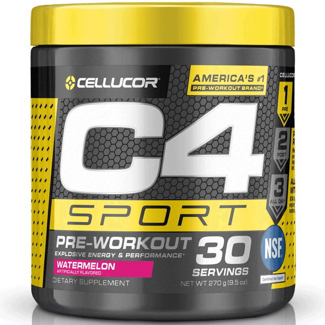 Cellucor C4 Sport, Watermelon, 30 servings - Cellucor