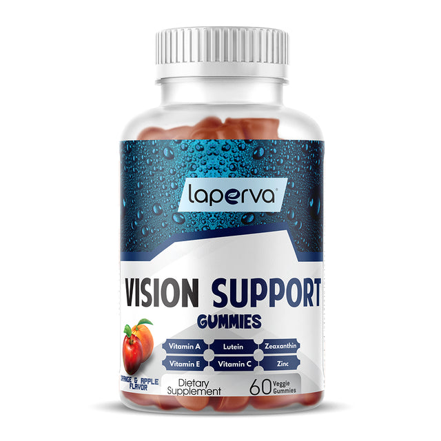 Vision Support, Orange & Apple, 60 Veggie Gummies, Laperva - Laperva