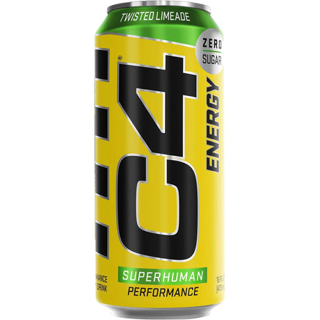 Cellucor C4 Original Carbonated Energy Drink, Twisted Limeade, 473 ml - Cellucor