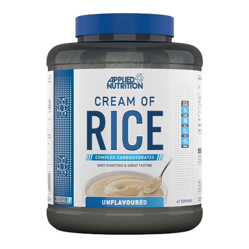 Unflavored Cream of Rice, Applied Nutrition, 2 KG - Applied Nutrition