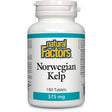 Norwegian Kelp, 575 mg, 180 Tablets (Natural Factors) - Natural Factors