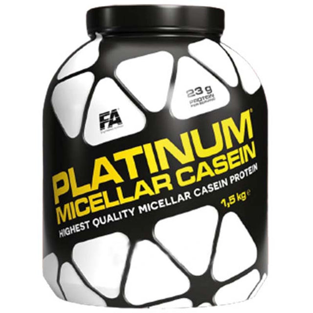 FA Engineered Nutrition Platinum Micellar Casein, Vanilla, 1.5 KG - FA engineered nutrition