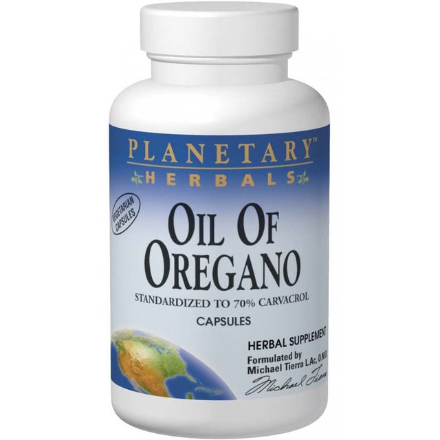 Oil of Oregano, Planetary Herbals, 30 Veggie Capsules - Planetary Herbals