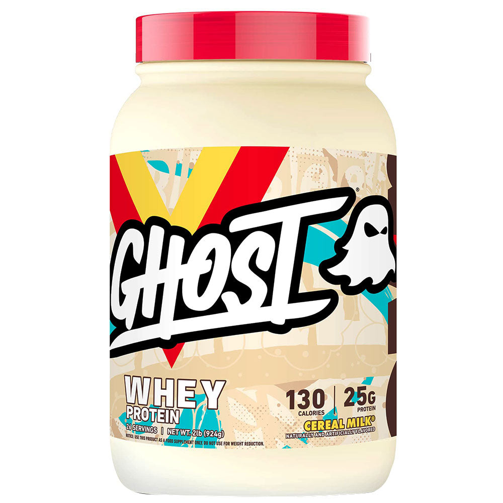 Ghost 100% Whey Protein, Cereal Milk, 2 LB - Ghost