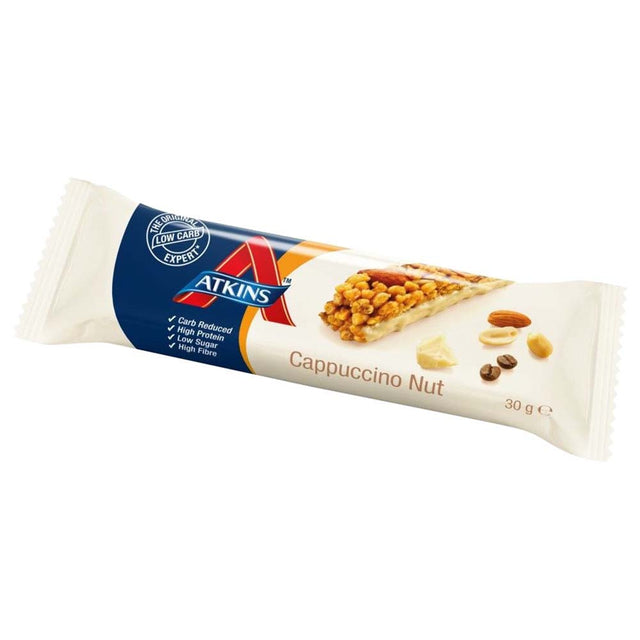 Atkins Cappuccino Nut Bar, 30 Gm - Atkins