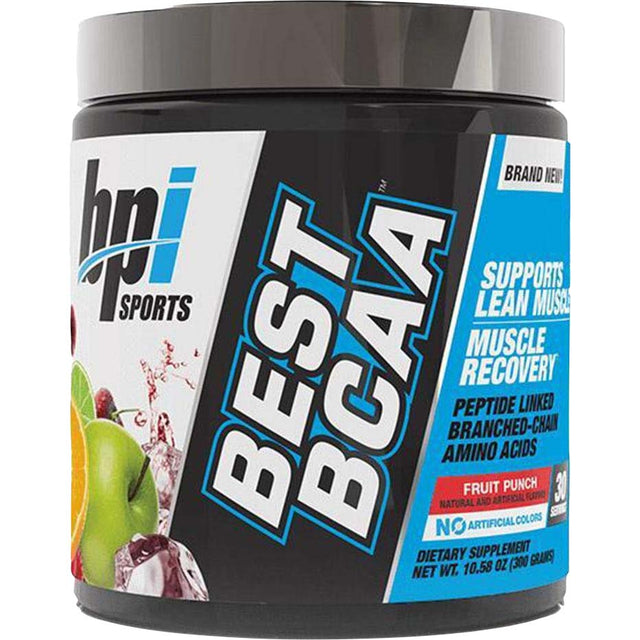 BPI Sports Best BCAA, Fruit Punch, 30 - bpi Sports