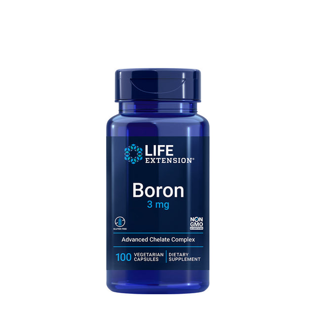 Life Extension Boron, 3 mg, 100 Veggie Capsules - Life Extension