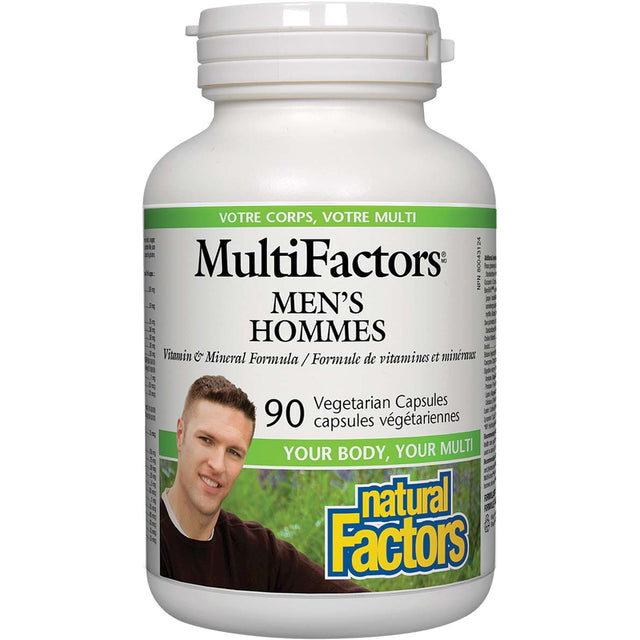 Natural Factors Men's Hommes, 150 mg, 90 Veggie Capsules - Natural Factors