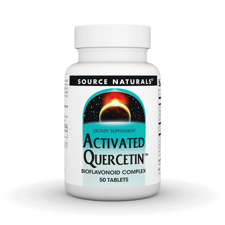 Activated Quercetin, 1000 mg, 50 Tablets, Source Naturals - Source Naturals