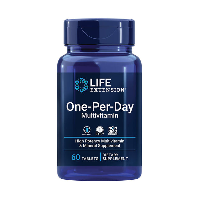 Life Extension One-Per-Day Multivitamin, 60 Tablets - Life Extension