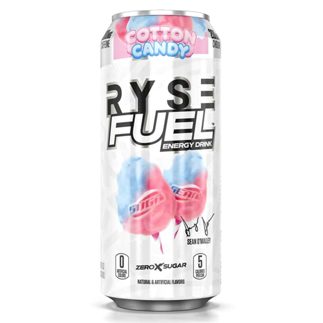 RYSE Energy Fuel Drink, Cotton Candy, 1 Can - RYSE