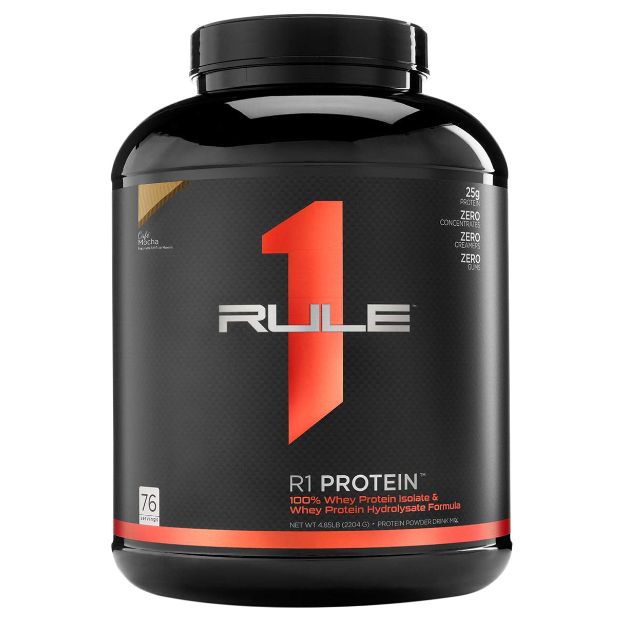 Cafe Mocha Protein, Rule1 R1, 5 LB - Rule 1